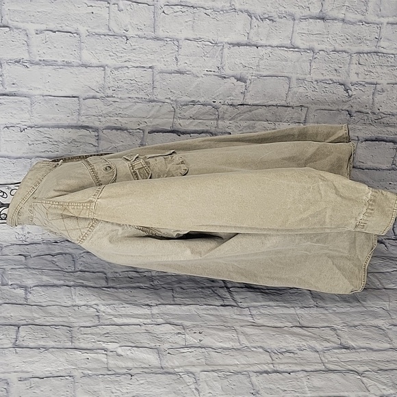 REDHEAD Khaki Outdoor Men's Heavyweight Button-Down‎ Shirt Medium - Picture 6 of 11